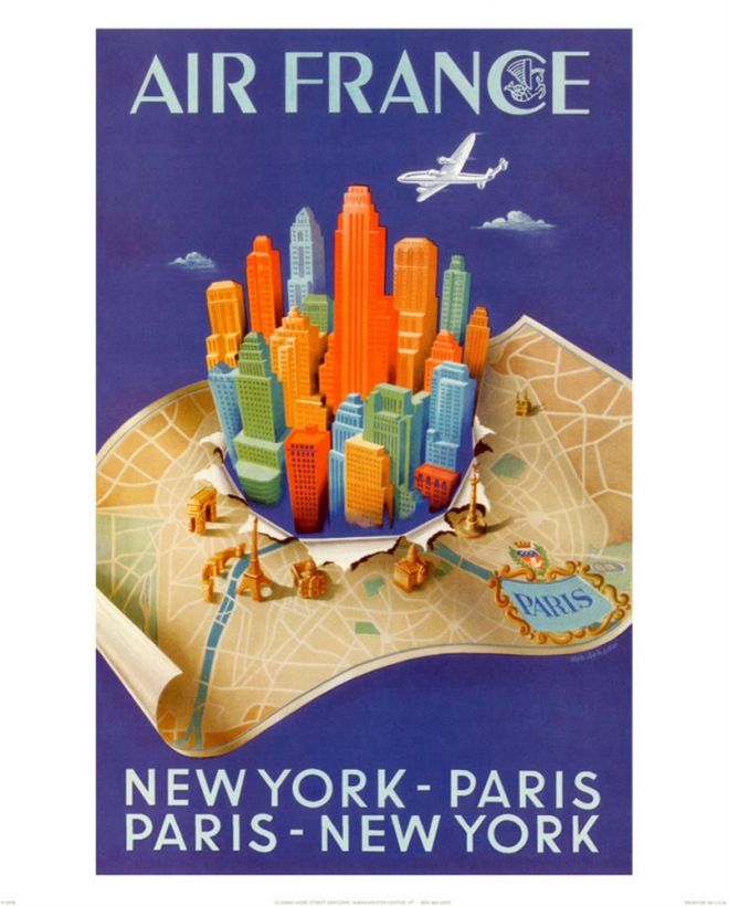 Time travel: vintage airline ads - The Traveller's Magazine